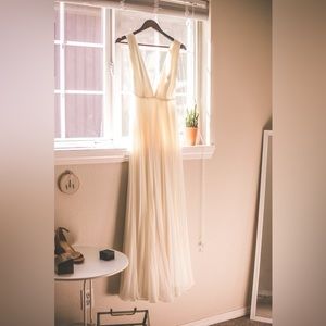 BOHEMIAN WEDDING DRESS SIZE 4